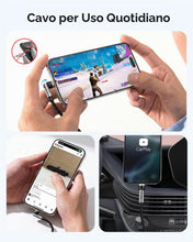 Carica l'immagine nel visualizzatore di Gallery, Kuulaa Cavo di ricarica magnetico USB-C 2 in 1, 240 W, cavo di ricarica USB-C e Lightning, PD 3.1, cavo di ricarica magn