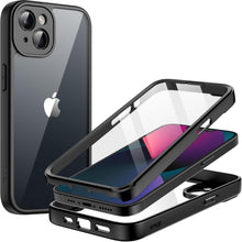 Carica l'immagine nel visualizzatore di Gallery, JETech Cover per iPhone 13, Protezione 360°, Nero