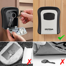Carica l'immagine nel visualizzatore di Gallery, GRIFEMA GA1003-1 Cassaforte per Chiavi Montata a Parete,Cassetta di Sicurezza a Chiave Impermeabile,Cassaforte Porta Chi