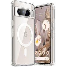 Carica l'immagine nel visualizzatore di Gallery, JETech Cover Magnetica per Google Pixel 8 Pro, Trasparente