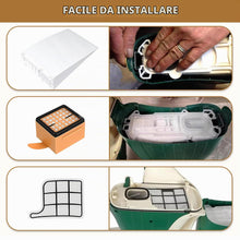 Carica l'immagine nel visualizzatore di Gallery, 12 Sacchetti Folletto VK135 VK136 con 1 Filtro e 2 Filtri per Vorwerk