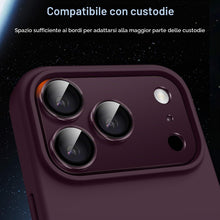 Carica l'immagine nel visualizzatore di Gallery, JETech Pellicola Fotocamera per iPhone 18 Pro Max, 1 Pezzo, Ciliegia Scuro