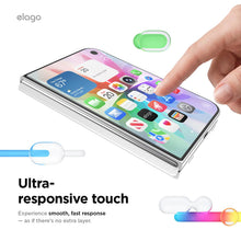 Carica l'immagine nel visualizzatore di Gallery, elago Pellicola in Vetro Temperato+ per iPhone Duo [2 Pezzi]