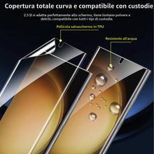 Carica l'immagine nel visualizzatore di Gallery, Coiwxmoi 3 Pezzi Pellicola Compatibile con Samsung Galaxy S23 Ultra 5G, HD Trasparente Film TPU Pellicola Protettiva [No