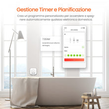 Carica l'immagine nel visualizzatore di Gallery, Tenda Smart Plug Beli SP3, presa Smart WiFi compatibile con Amazon Alexa Echo e Google Home, telecomando, progettata per