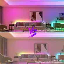 Carica l'immagine nel visualizzatore di Gallery, Neon LED Striscia 10M DIY Striscia LED Camera con App/Telecomando, Sync Musica, Impermeabile per Interni, Esterni, Decor