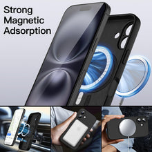 Carica l'immagine nel visualizzatore di Gallery, JETech Cover Magnetica Silicone per iPhone 16, Nero