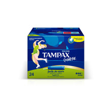 Carica l'immagine nel visualizzatore di Gallery, Tampax Compak Super, 24 Assorbenti Interni con Applicatore in Plastica