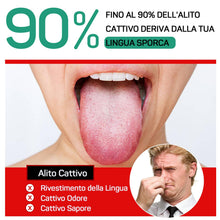 Carica l'immagine nel visualizzatore di Gallery, RONAVO Pulisci Lingua con Custodia Pratica, Nettalingua (2 pezzi), Raschietto Lingua Combatti Alito Cattivo, Raschia Lin