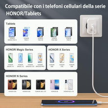 Carica l'immagine nel visualizzatore di Gallery, Caricabatterie 66W SuperCharge USB C 6A For HonorMagic