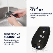 Carica l'immagine nel visualizzatore di Gallery, kwmobile Custodia Coprichiave Compatibile con Peugeot Citroën Smart Key 3 Tasti (Keyless Go) Cover - Copri Telecomando C
