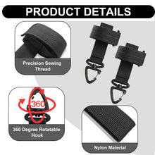 Carica l'immagine nel visualizzatore di Gallery, 2 Pezzi portaguanti cinturone, Nylon Guanto Supporto Clip per Guanti Gancio in Nylon, Porta Guanti Cinturone Fibbia, Fer
