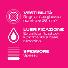 Carica l'immagine nel visualizzatore di Gallery, Durex Pleasuremax, Preservativi con Rilievi e Nervature, Stimolanti per Lei, 10 Profilattici