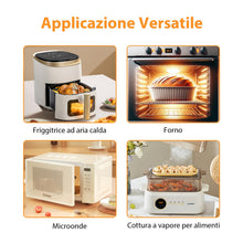 Carica l'immagine nel visualizzatore di Gallery, GRIFEMA Teglia Silicone Friggitrice Aria 2 Pezzi 5-8L per COSORI Ninja