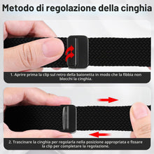 Carica l'immagine nel visualizzatore di Gallery, Nylon Cinturino per Xiaomi Smart Band 9 Active/Redmi Smart Band 3