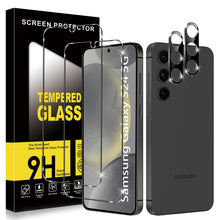 Carica l'immagine nel visualizzatore di Gallery, ZhuoFan Pellicola Vetro Temperato per Samsung Galaxy S24 5G, 2+2 Pezzi