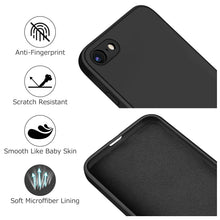 Carica l'immagine nel visualizzatore di Gallery, AK Custodia per iPhone SE 3/2 (Modello 2022/2020), iPhone 8/7 Cover, Custodia Protettiva Completa in Silicone Liquido Ul