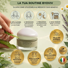 Carica l'immagine nel visualizzatore di Gallery, Byoviv Capri Crema Viso Idratante Aloe Vera Bio con Acido Ialuronico 50 ml