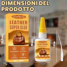 Carica l'immagine nel visualizzatore di Gallery, Colla per pelle, extra forte, colla istantanea per pelle, 30 g