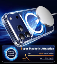 Carica l'immagine nel visualizzatore di Gallery, ivencase Magnetica Cover per iPhone 17 Pro Max con 2 Vetro Temperato e 2 Vetro Fotocamera, Compatibile con MagSafe Hard 