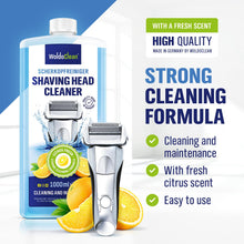 Carica l'immagine nel visualizzatore di Gallery, WoldoClean Liquido Pulizia Rasoio Elettrico 1000ml - Ricarica per Testine