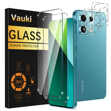 Carica l'immagine nel visualizzatore di Gallery, Vauki Vetro Temperato per Xiaomi Redmi Note 13 5G Pellicola Protettiva con Protezione Fotocamera [2+2 Pezzi] Durezza 9H 
