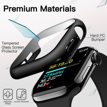 Carica l'immagine nel visualizzatore di Gallery, JETech Cover Impermeabile per Apple Watch Series 11/10 46mm, Nero