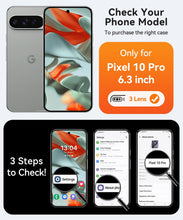 Carica l'immagine nel visualizzatore di Gallery, CANSHN Magnetica Cover per Google Pixel 10 Pro (6.3 Pollici), [Protezione Completa Della Fotocamera] Custodia Traslucida