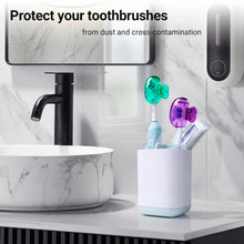 Carica l'immagine nel visualizzatore di Gallery, Coprire la testina dello spazzolino da denti compatibile con lo spazzolino manuale e lo spazzolino elettrico