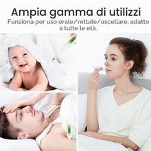 Carica l'immagine nel visualizzatore di Gallery, Febbre Termometro digitale per bambini, letture accurate e veloci, sonda impermeabile