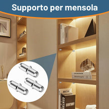Carica l'immagine nel visualizzatore di Gallery, 70 pioli di supporto per mensole, 5 mm, in metallo resistente
