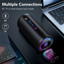 Carica l'immagine nel visualizzatore di Gallery, Cassa Bluetooth 5.4 Potente 20W, Doppio Driver Basso, 20H Autonomia, Casse Bluetooth Portatile con 2 EQ Modalità+Display