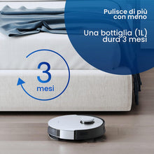 Carica l'immagine nel visualizzatore di Gallery, ECOVACS Soluzione detergente 1L per Robot Aspirapolvere Lavapavimenti della DEEBOT X1/X2/X5/X8/X9/X11/T10/T20/T30/T50/T8