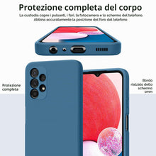 Carica l'immagine nel visualizzatore di Gallery, Tobfit Custodia per Samsung Galaxy A13 4G, 1 Custodia + 2 Vetro Temperato, Silicone Cover con Pellicola Proteggi Schermo