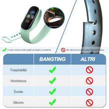 Carica l'immagine nel visualizzatore di Gallery, BANGTING 20 Pezzi Cinturino Compatibile con Xiaomi Mi Band 7 / 6 / 5 e Amazfit Band 5, Braccialetto Ricambio Cover Mi Fi