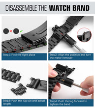 Carica l'immagine nel visualizzatore di Gallery, MoKo Cinturino in Metallo Compatibile con Xiaomi Watch S4 Sport/Watch S3/Watch 2/2 Pro/Watch S2/S1/S1 Pro/S1 Active/Mi W