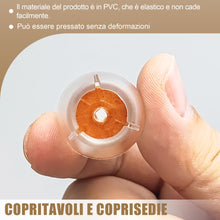 Carica l'immagine nel visualizzatore di Gallery, 40 Pezzi Tappi Per Sedie In Silicone,Gommini Sedie Rotondi,Coprigambe Sedie,Tappi Sedie Rotondi Silicone,Adatti Per Gamb