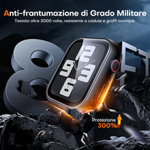 Carica l'immagine nel visualizzatore di Gallery, TAURI Cover per Apple Watch SE 3/2/1, Series 6/5/4 44mm,Nero
