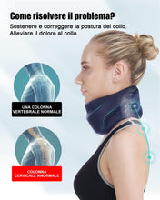 Carica l'immagine nel visualizzatore di Gallery, Collare Cervicale Ortopedico, Cervicale Morbido per Dolore al Collo