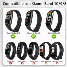 Carica l'immagine nel visualizzatore di Gallery, BDIG 2 pezzi Cinturino Sportivo Compatibile con Xiaomi Mi Band 11/10/9/8