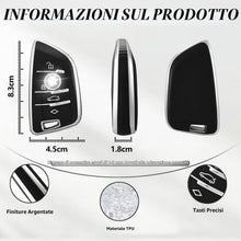 Carica l'immagine nel visualizzatore di Gallery, Cover Chiave Auto per BMW Serie 1 2 3 4 5 X1 X2 X3 X4 X5 X6 X7 Z4