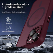 Carica l'immagine nel visualizzatore di Gallery, Cover per iPhone 13 Compatibile con MagSafe Prugna
