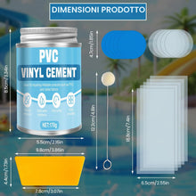 Carica l'immagine nel visualizzatore di Gallery, Colla per PVC, Impermeabile e Sigillato, Include un Kit di Riparazione