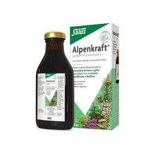 Carica l'immagine nel visualizzatore di Gallery, Salus Alpenkraft - Sciroppo a base di erbe e oli essenziali per il benessere di naso e gola - 250ml
