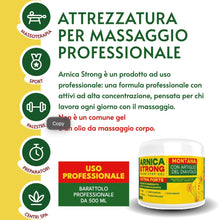 Carica l'immagine nel visualizzatore di Gallery, Arnica Per Cavalli Uso Umano 99% per massaggi professionali