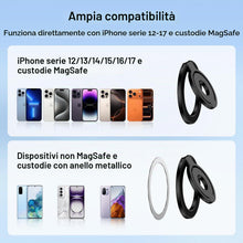 Carica l'immagine nel visualizzatore di Gallery, Supporto magnetico ad anello per telefono per MagSafe Ring Stand per iPhone 17 Pro Max 16 Plus 15 14 13 12, cavalletto m