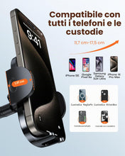 Carica l'immagine nel visualizzatore di Gallery, APPS2Car Supporto per telefono da auto per parabrezza, supporto per telefono con ventosa più forte, supporto per telefon