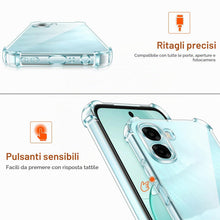 Carica l'immagine nel visualizzatore di Gallery, iVoler Cover per Oppo A6x / A6k 4G / 5G, Custodia Antiurto Anti-Graffio Trasparente per Assorbimento Degli Urti con Para