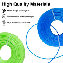 Carica l'immagine nel visualizzatore di Gallery, 2 Rotoli 2,4mm Filo per Decespugliatore Elettrico, 100 m Filo Decespugliatore in Nylon, Filo in Nylon per Tagliabordi Pr