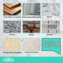 Carica l'immagine nel visualizzatore di Gallery, Disco Diamantato 115MM Porcellanato - Disco Diamantato Gres Porcellanato Doppelseitig Dischi Diamantati Taglio Macinazio